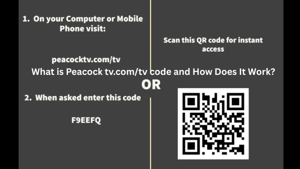 What is Peacock tv.com/tv code and How Does It Work?