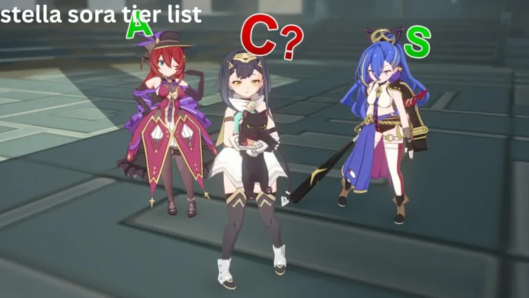 stella sora tier list