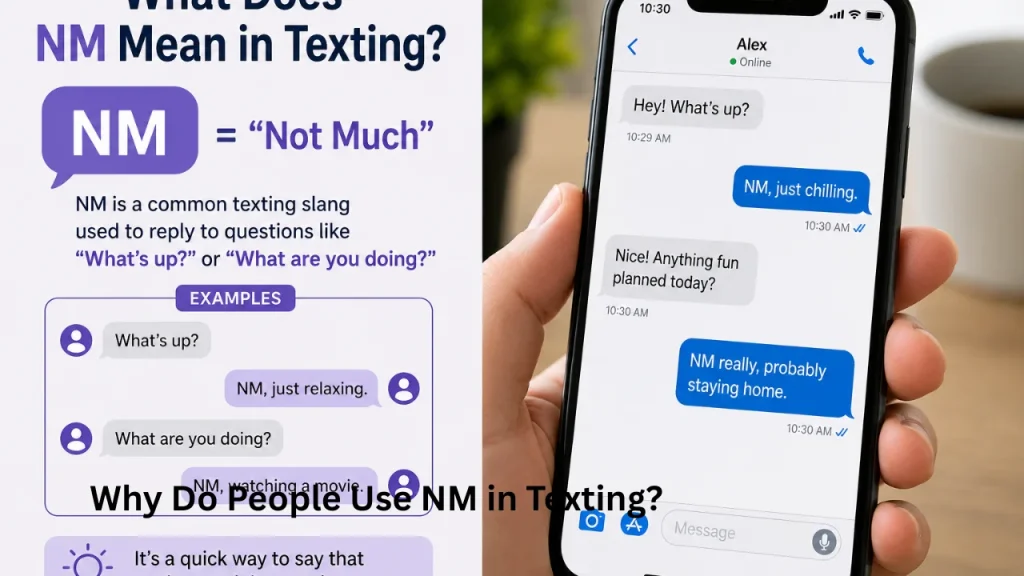 Why Do People Use NM in Texting?