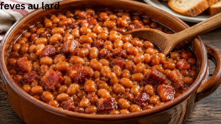 feves au lard