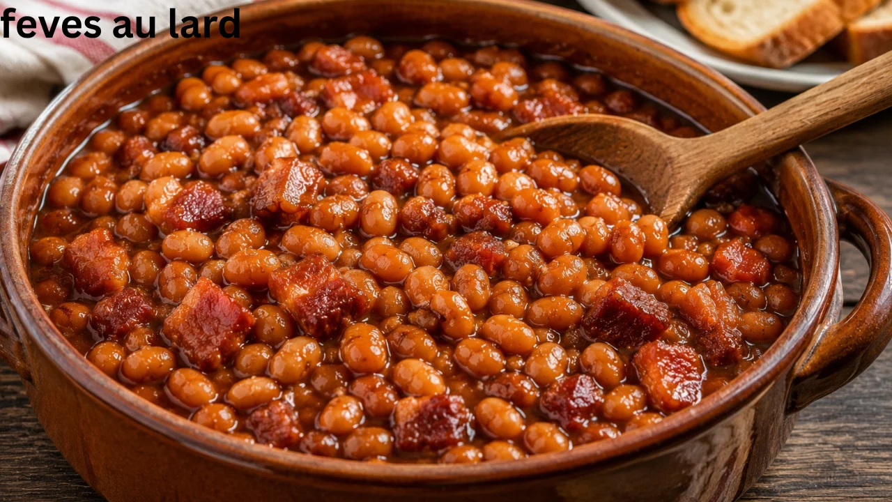 feves au lard