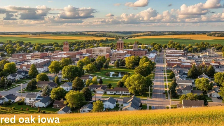 red oak iowa