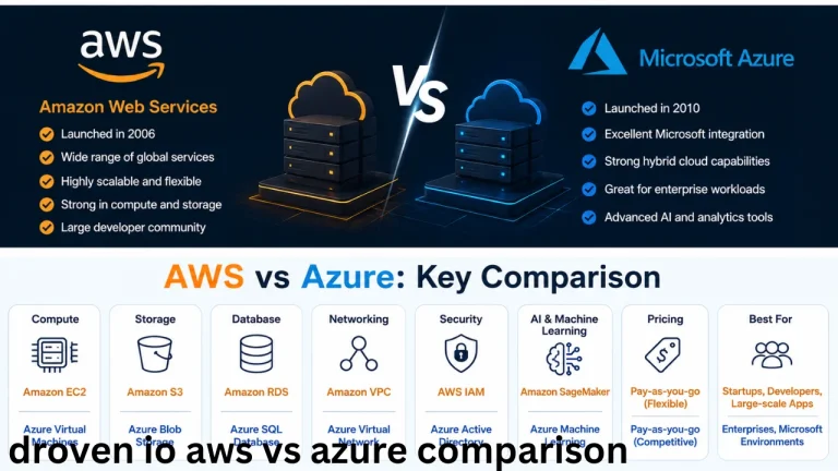 droven io aws vs azure comparison